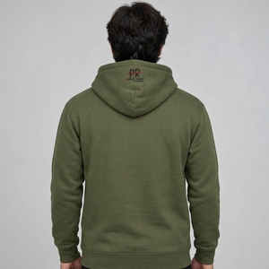Sudadera clásica para hombre con tejido de felpa suave, ajuste cómodo, capucha ajustable, puños acanalados y construcción duradera para uso diario. - Product Image 4