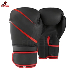 Gants de boxe en cuir véritable, couleur personnalisée, fermeture auto-agrippante antidérapante, gants de boxe confortables pour adultes - Product Image 5