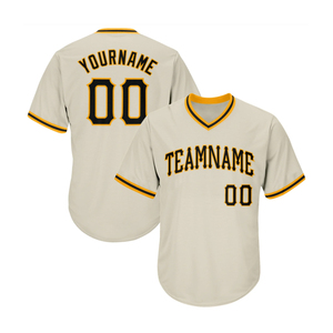 Camiseta de Béisbol Personalizada con Cuello en V, Manga Corta, Nombre del Equipo Impreso, Tela de Malla Transpirable, Cierre con Cordón, Unisex para Adolescentes - Product Image 6