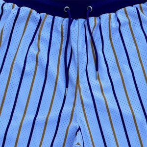 Pantalones Cortos Deportivos de Malla Sublimada para Hombre, Diseño Estético, Ropa de Gimnasio, Verano, Poliéster, Baloncesto, Running - Product Image 5