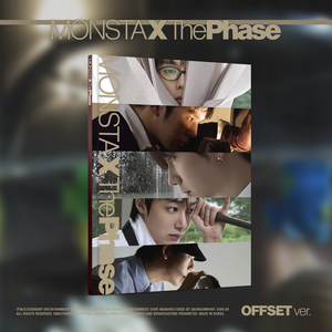 MONSTA X - [ THE PHASE ] มินิอัลบั้มชุดที่ 13 (เวอร์ชั่น OFFSET) อัลบั้มซีดีเคป๊อปขายดีที่สุดในเกาหลีสำหรับทุกวัย - Product Image 3