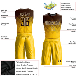 <b>BIN</b> FATEH Adult's Baskets Sportswear Jersey Shorts Set Sublimation Printing Breathable Quick Dry Unisex Basketball Training Kit - Product Image 4
