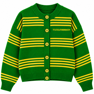 Pulls à col en V de haute qualité pour les logos de sororités/fraternités/écoles/collèges/universités, cardigans tricotés unisexes - Product Image 1