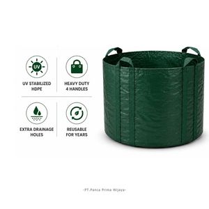 High Quality 500L HDPE <b>Planter</b> Grow Bag with 4 Heavy Duty Handles UV Resistant <b>Tree</b> Nursery Planting Container - Product Image 6