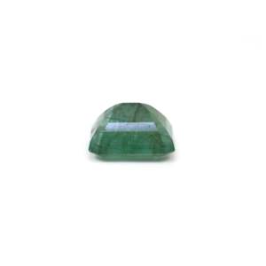 Lab-Created Zambian Emerald 13.7 Ct Loose Gemstone Emerald Cut 8x10mm for Fine Jewelry - Product Image 3