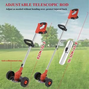 Portatile Cordless elettrico tosaerba ad alta capacità Wacker erbaccia 3 tipi di lame accessori multipli per la manutenzione del giardino - Product Image 3