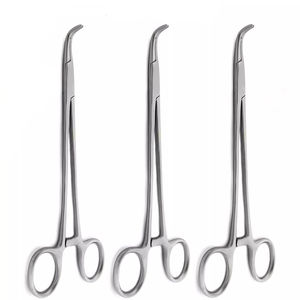 Pinces hémostatiques de haute qualité, courbées à 90 degrés, outils de serrage chirurgicaux vétérinaires, pinces hémostatiques médicales chirurgicales - Product Image 6