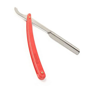 Rasoir de barbier droit pour hommes, rasoir de coupe de cheveux, avec lames interchangeables - Product Image 4