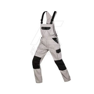 Salopette de travail robuste en coton durable avec plusieurs poches - Product Image 2