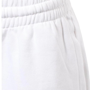 Pantalones Cortos de Tela de Rizo de Primera Calidad para Hombre, Color Blanco Sólido, Pantalones Cortos Deportivos con Logotipo Personalizado, Proveedor de Ropa Deportiva al por Mayor - Product Image 3