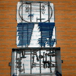 Sistema de Retracción Lumbar Anterior ALIF, Set de Acceso Quirúrgico para Cirugía de Columna Lumbar, Set de Retractores Pentax ALIF con Certificación CE - Product Image 1