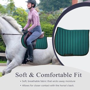 Almohadilla para Montar a Caballo sin Montura con Estribos |   Almohadilla de Silla de Montar sin Montura Transpirable con Forro Polar |   Equipo de Equitación Cómodo - Product Image 4