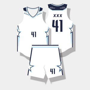 Nouveau maillot de basket respirant personnalisé avec nom d'équipe, logo et numéro imprimés par sublimation pour hommes, ensemble uniforme de basket personnalisé - Product Image 1