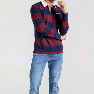 Camiseta de Rugby para Hombre de Primera Calidad, 100% Poliéster, Transpirable, con Cuello Camisero, Estilo Casual para Uso Diario en Todas las Temporadas - Product Image 6