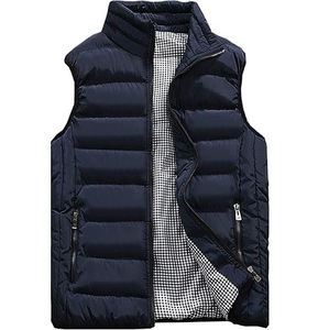 Chaleco Acolchado de Lona para Hombre, Diseño Personalizado, Económico, de Alta Calidad, Impermeable, Transpirable y Ecológico, con Capucha, para Invierno - Product Image 5