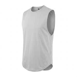 Custom <b>Mens</b> Running Tank Top Lightweight Quick Dry Sleeveless Athletic <b>Singlet</b> Breathable Performance Sportswear Wholesale - Product Image 3