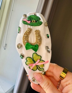 Nueva Colección de Diademas Elegantes para el Día de San Patricio con Cuentas, Estampados y Nudos de Diamantes de Imitación, Diademas Festivas para Mujeres y Niñas - Product Image 5