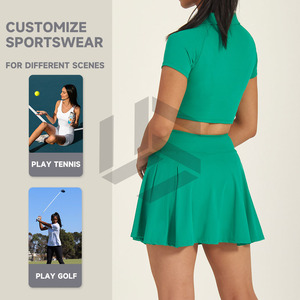 Uniforme de Tenis Cómodo en Oferta, Personalizado al por Mayor, de Alta Calidad, con Logotipo Personalizado, Ropa Deportiva Femenina, Falda de Tenis, 100% Poliéster - Product Image 6