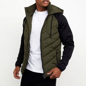 OEM-chaqueta acolchada con estampado personalizado para hombre, abrigo de invierno cálido con burbujas, para exteriores - Product Image 1