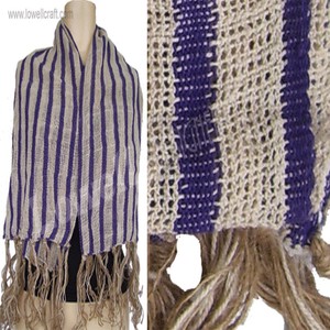 Shawl Woven <b>Wrap</b> Stole Reversible <b>Wool</b> Scarves Women Cotton Handloom Scarf Short Knitted Scarves for Autumn - Product Image 3