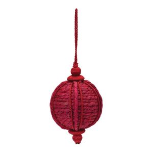 Hot Selling Handmade Eco-friendly Full Color Rattan Vintage Christmas Stocking Ornament Rustic Woven Tree Hanging Farmhouse - Product Image 5