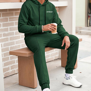 Chándal de hombre estilo clásico, 100% algodón, ropa urbana, hecho en Pakistán, precio bajo, para venta al por mayor. - Product Image 2