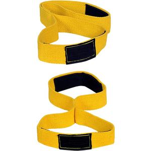 High Quality Custom Neoprene Padded Figure 8 <b>Wrist</b> Wraps Weightlifting <b>Gym</b> Barbell Pull Lifting Straps <b>Wrist</b> <b>Support</b> Fitness Use - Product Image 1