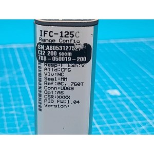 Equipo Brooks Instrument IFC-125C IFC-125C CI2 200SCCM Usado Como Está, Piezas de Equipo Semiconductores Legacy - Product Image 3