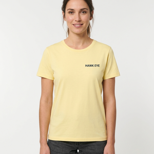 Wholesale High Quality Women's Plain Yellow Cotton T-<b>Shirt</b> Short Sleeve Casual Crew Neck Soft Breathable Summer Tee - Product Image 1