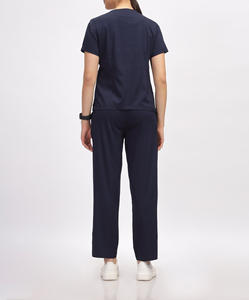 New Arrival Summer Hospital Scrub Uniform Jumpsuit Breathable Spandex Unisex Two Piece Medical <b>Nurse</b> Suit - Product Image 2