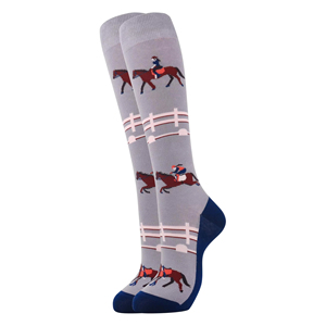 Chaussettes de compression pour hommes et jeunes, personnalisables avec logo, très demandées, respirantes, écologiques, séchage rapide, pour l'équitation en hiver - Product Image 3
