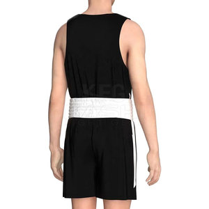 Traje de Boxeo Ligero y Transpirable de Poliéster/Nailon Personalizable con Logotipo Frontal para Entrenamientos Diarios y Sesiones de Sparring para Hombres - Product Image 6