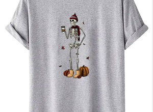 Camiseta de Lujo de Algodón 100% de Alto Gramaje, Tejida, Lisa, con Logo Frontal, Ajuste Holgado, Transpirable, de Secado Rápido, Estilo Urbano Informal - Product Image 5