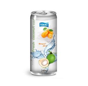 Bebida de Agua de Coco Fresca de 240 ml, Sabor Original de Lichi, Limón, Cereza y Naranja, Bebida de Jugo de Coco, Fabricante de Marca Privada OEM - Product Image 5