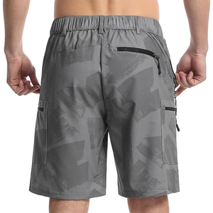 Wholesale Men Casual <b>Cargo</b> <b>Shorts</b> 90% Nylon 10% Spandex Button Fly <b>Lightweight</b> Breathable Quick Dry Anti-Wrinkle Outdoor Travel - Product Image 2