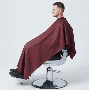 Cape de coiffeur en polyester imperméable pour salon, longue et résistante - Product Image 6