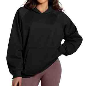 Top Design Custom made OEM warm womens oversize hoodies perfect for fall and winter fashion thick women oversize hoodies - Product Image 5