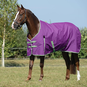 Couverture d'hiver pour chevaux, tendance, de qualité supérieure, imperméable, en laine polaire, doublure en nylon, couverture de luxe pour dressage, 4 pattes - Product Image 5