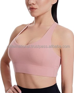 Sujetador deportivo sin costuras de alta calidad para mujer, ropa deportiva de entrenamiento de gimnasio, de alto impacto, para Yoga - Product Image 4