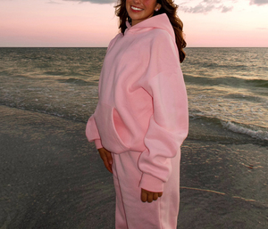 Sudadera con Capucha Casual de Invierno para Mujer, Tejido Suave, Transpirable, Cómoda para Uso Diario, Corte Holgado, Cálida - Product Image 4
