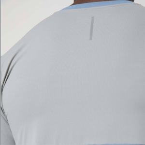 Nouveauté, vente en gros, t-shirts personnalisés pour hommes en polyester, tissu doux, prix bas, couleur contrastée, sérigraphie, coupe classique, livraison rapide - Product Image 5