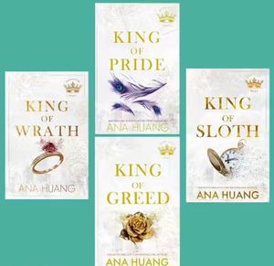คิง ออฟ ซิน คอลเลคชั่นหนังสือ 4 เล่ม ชุด "ความภาคภูมิใจ ความขี้เกียจ ความโลภ ความโกรธ" โดย อาณา หวง หนังสือขายดีภาษาอังกฤษ ปกอ่อน - Product Image 3