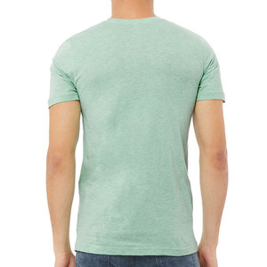 T-shirts personnalisés pour hommes, impression recto-verso, vente en gros, t-shirts décontractés pour la gym, 100% coton doux, respirants pour homme - Product Image 1