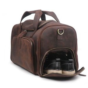 Unisex Canvas Sports Duffle Bag Fashion Large Capacity Zipper Closure Travel Storage Durable Multi-Function Letter Daily Use - Product Image 3