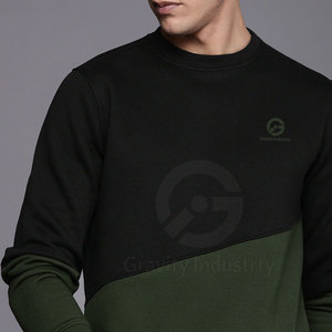 เสื้อสเวตเชิ้ตแฟชั่นฤดูหนาวสำหรับผู้ชาย - สีและโลโก้ปรับแต่งได้ เนื้อผ้าระบายอากาศ เป็นมิตรต่อสิ่งแวดล้อม ผลิตจากโพลีเอสเตอร์/ผ้าฝ้ายขนแกะ คุณภาพสูง - Product Image 4