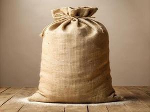 Sac de rangement en toile de jute naturelle, écologique et robuste, pour légumes, fruits, graines, céréales, usage agricole et en ferme - Product Image 4