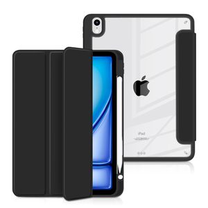 Cho <span class=keywords><strong>Apple</strong></span> <span class=keywords><strong>Ipad</strong></span> 10 2022 10.9 11 <span class=keywords><strong>2025</strong></span> trifold Trường hợp với cứng Acrylic trong suốt pha lê rõ ràng Cover quay lại vỏ - Product Image 3