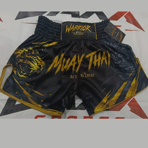 Pantalones Cortos de Boxeo y Muay Thai Unisex de Alta Calidad, Personalizados, con Estampado de Llamas, de Poliéster/Algodón, Transpirables, Cómodos, con Cintura Elástica - Product Image 3