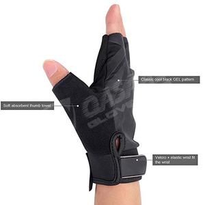 Guantes de Ciclismo Ligeros Negros de Moda, Precio al por Mayor, con Logotipo Personalizado - Product Image 2