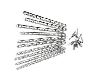 Ensemble de plaques de fixation osseuse en acier inoxydable et titane pour la fixation des fractures chez les animaux, implant chirurgical vétérinaire orthopédique - Product Image 3